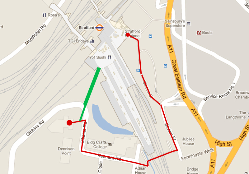 Basketball Games at Stratford East London